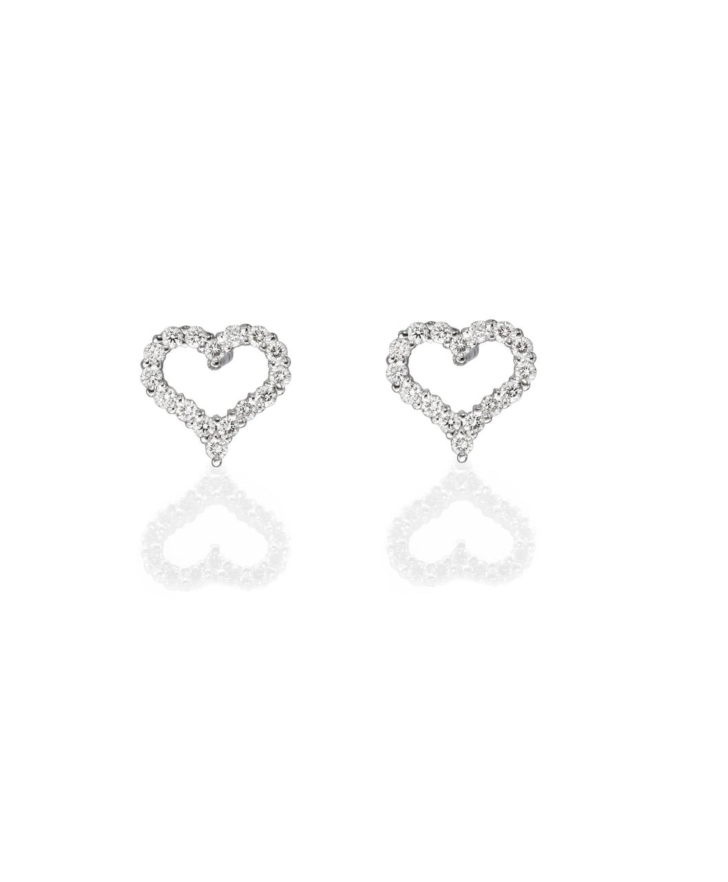 Classic Earrings Hearts 32 St.