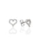 Classic Earrings Hearts 32 St.