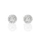 White Gold Round Diamond Studs (Sizes S - M)