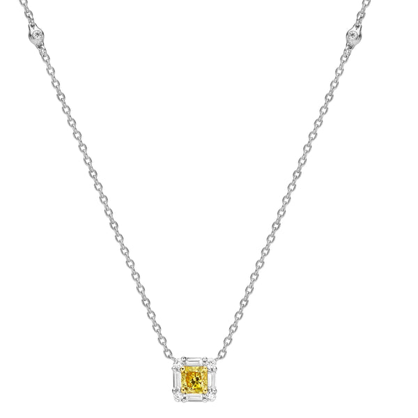 Fancy Vivid Yellow Pendant