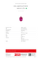 Oval Purplish Red Ring