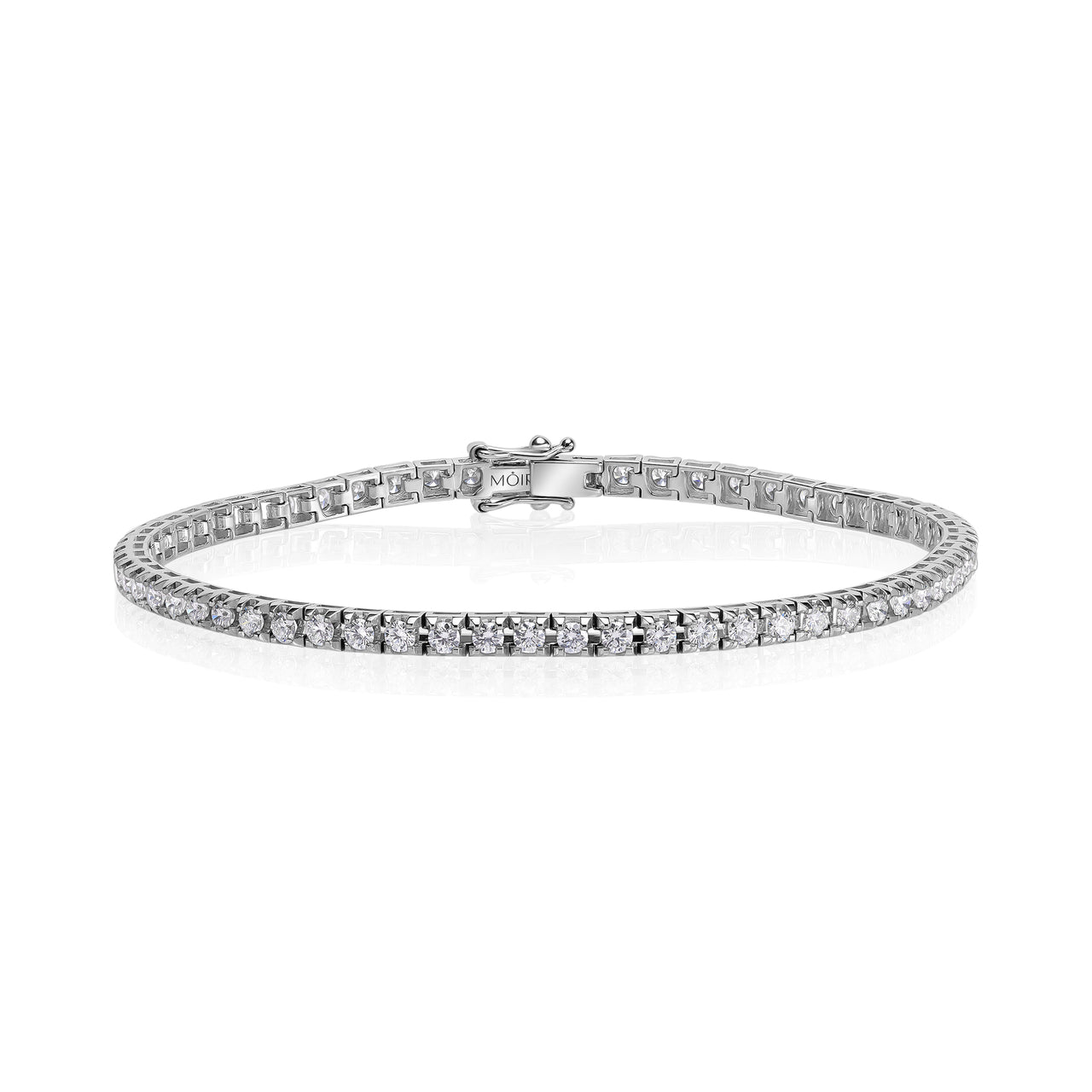 Pyramid Bracelet Of Diamonds