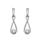 Infinity Diamond Dangle Earrings