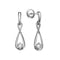Infinity Diamond Dangle Earrings