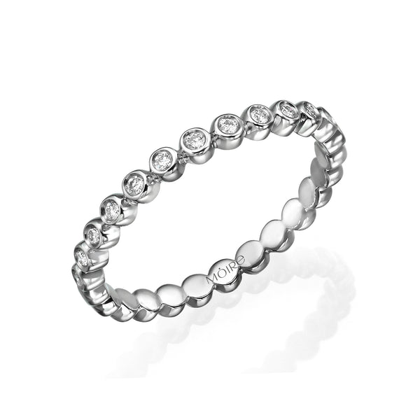 Half Diamond Bubble Ring