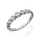 5 & 7 Diamonds Bubble Ring