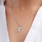 Diamond Hamsa Pendant