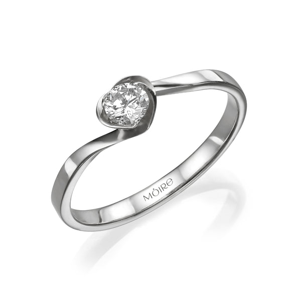 Heart Engagement Ring