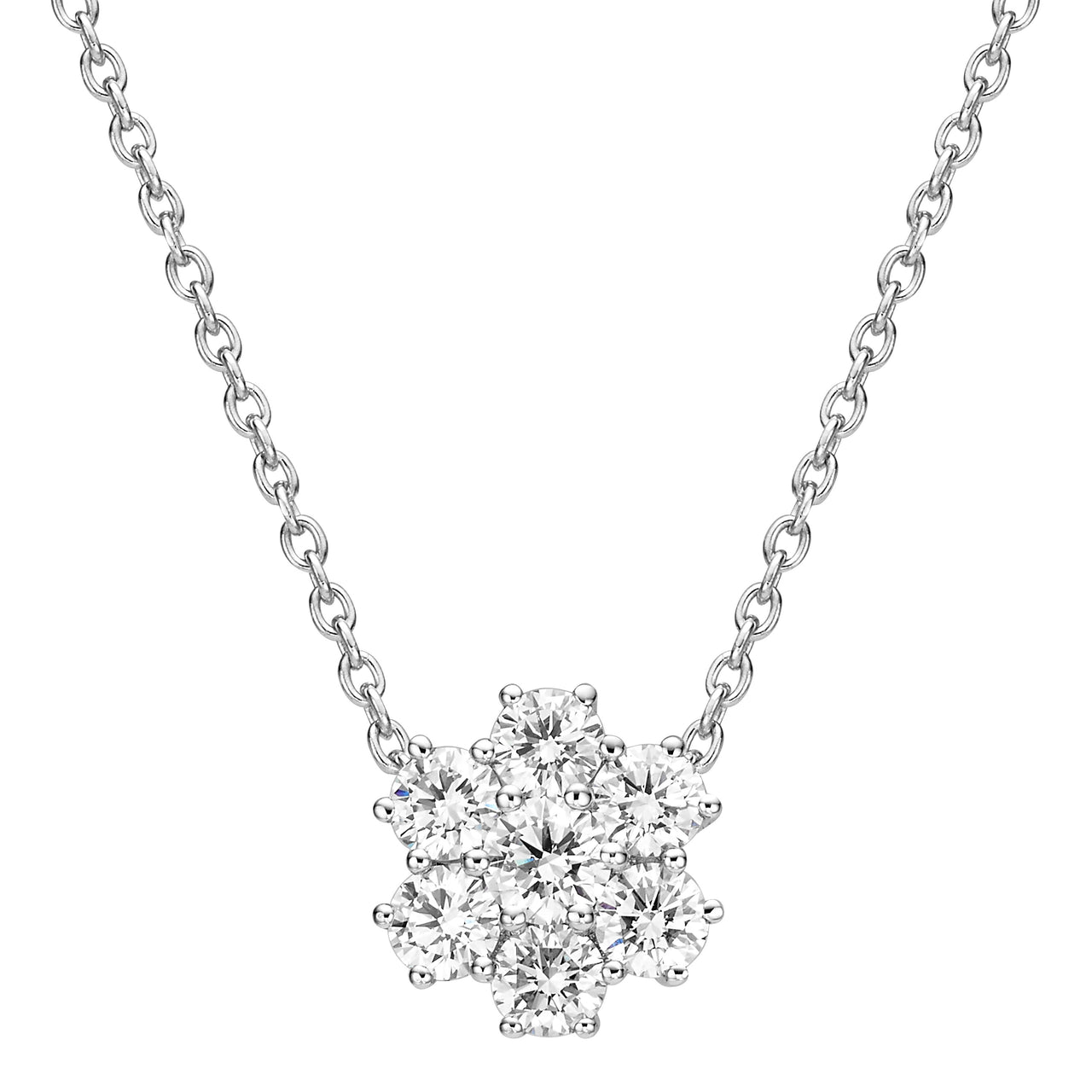 Diamond Snowflake Pendant