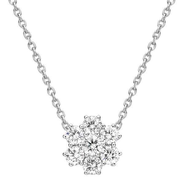 Diamond Snowflake Pendant