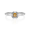 Fancy Vivid Orange-Yellow Ring