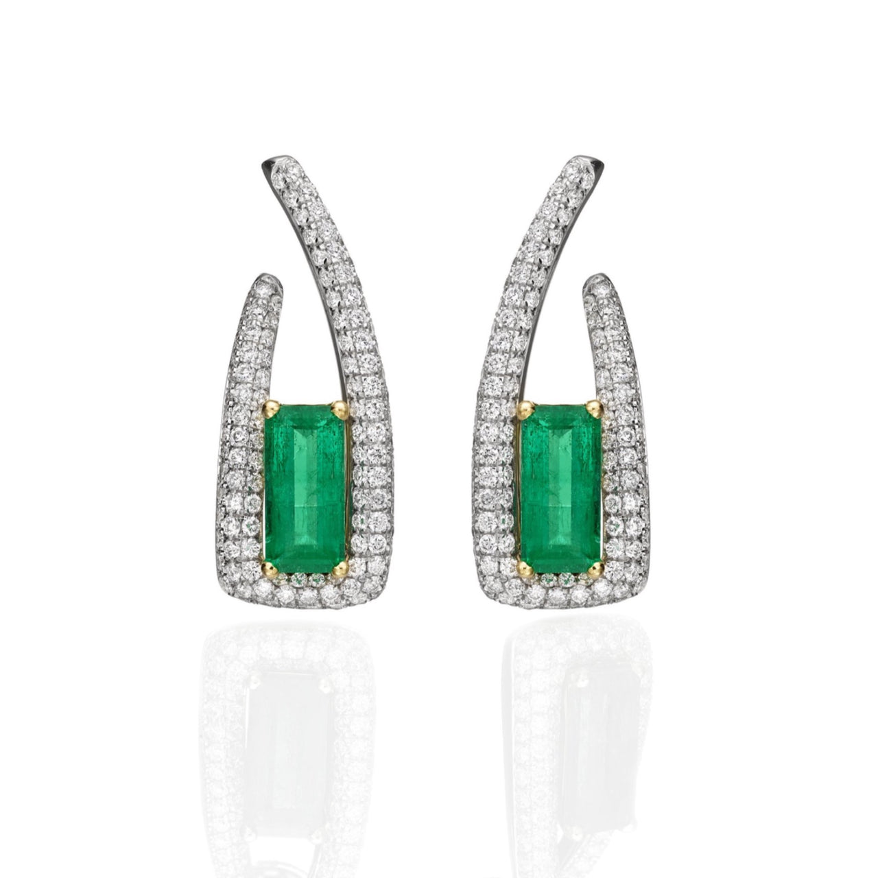 Luxury Emerald Earrings
