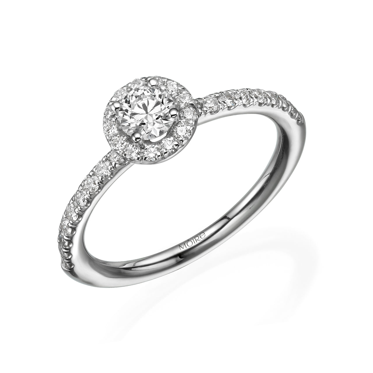 Flawless Diamond Engagement Ring