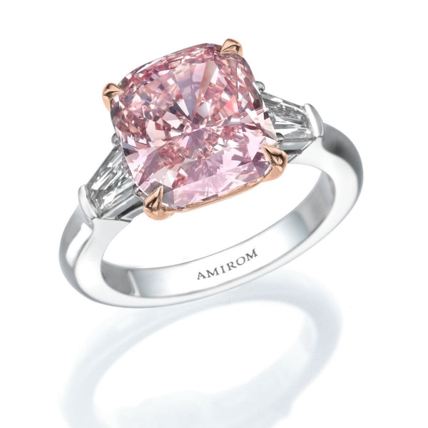 Fancy Pink Diamond Ring